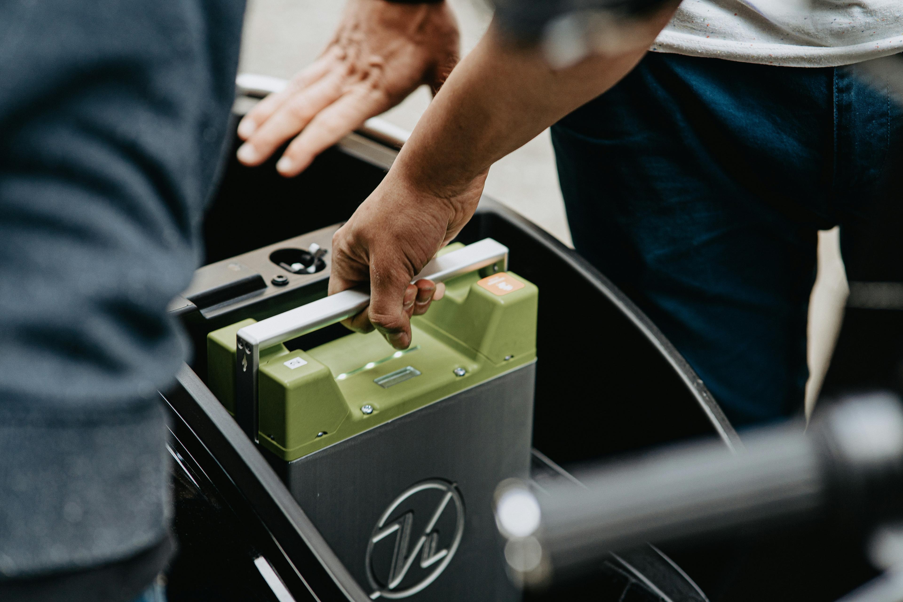 Electric bike battery